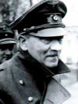 Ein gezeichneter Kanzler bei seinem letzten Wochenschauauftritt am 22.3.1945